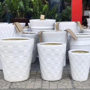 chậu sứ tráng men 007