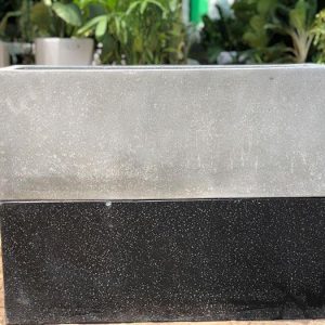chậu xi măng chữ nhật