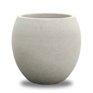 chậu xi măng đá mài hình lu